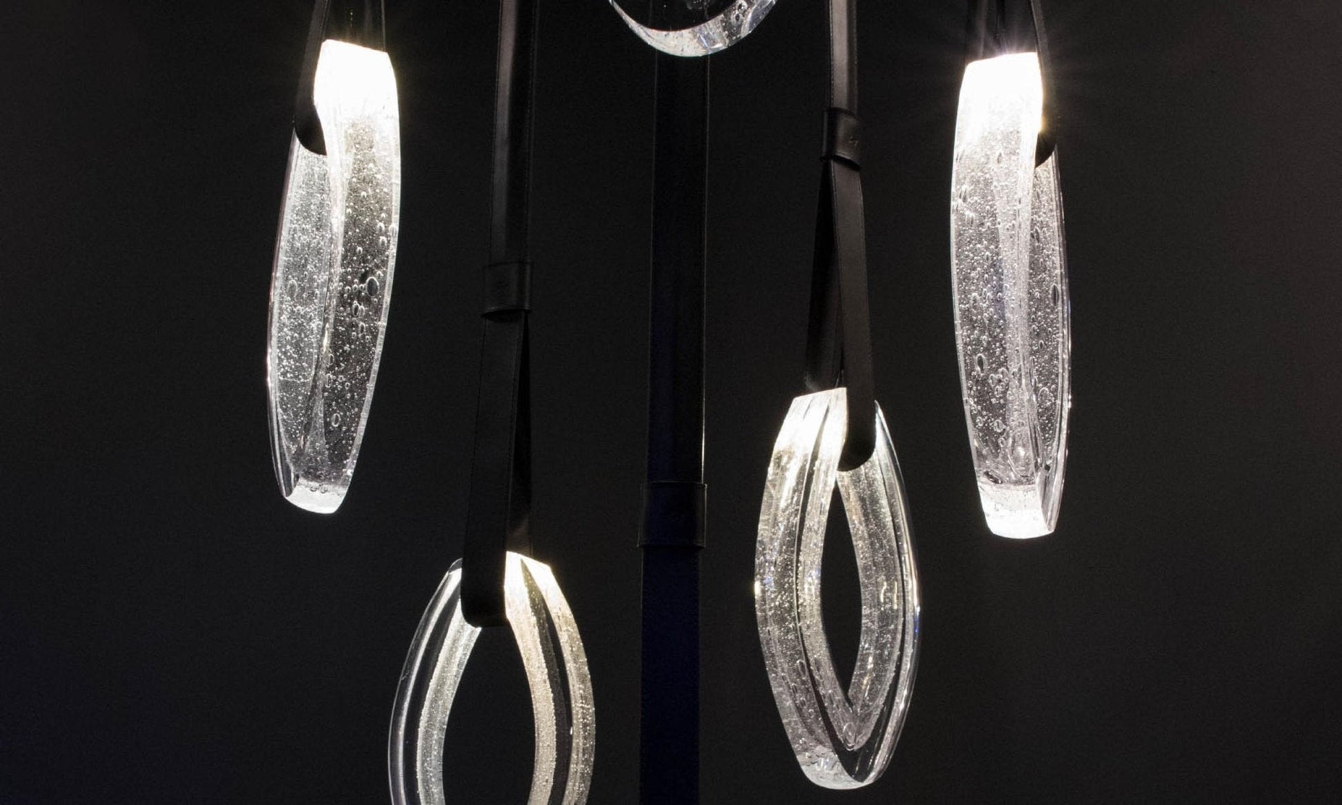 Origin Glass Leaf Chandelier - Loonglight