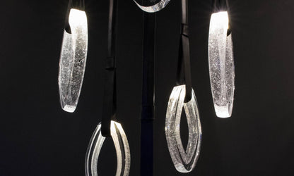 Origin Glass Leaf Chandelier - Loonglight