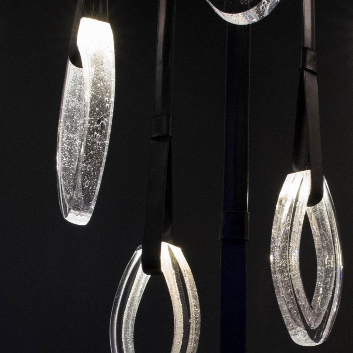 Origin Glass Leaf Chandelier - Loonglight