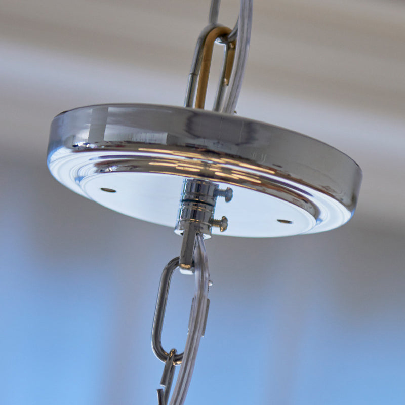 Orion Milk Glass Bulb Chandelier - Loonglight