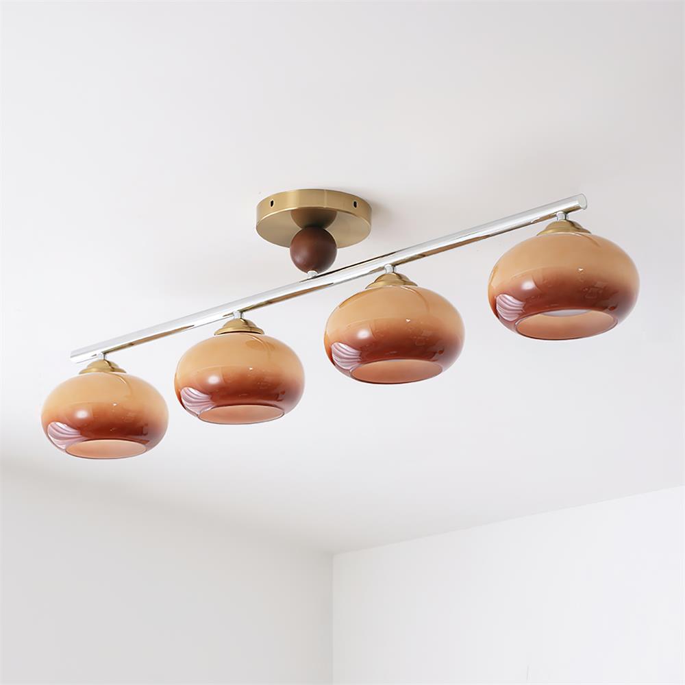 Orley Glass Ceiling Light - Loonglight