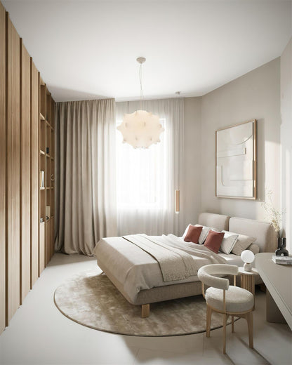 Sea Urchin Silk Pendant Light - Loonglight