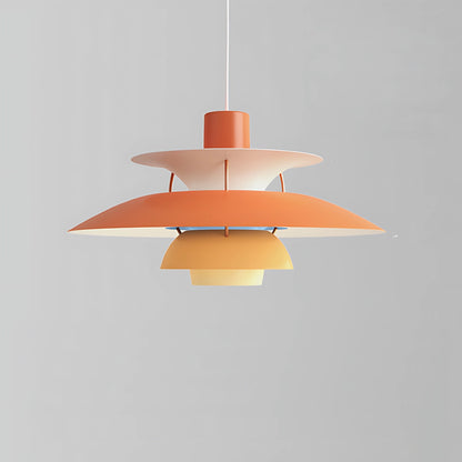 PH 5 Pendant Light Gradient Orange