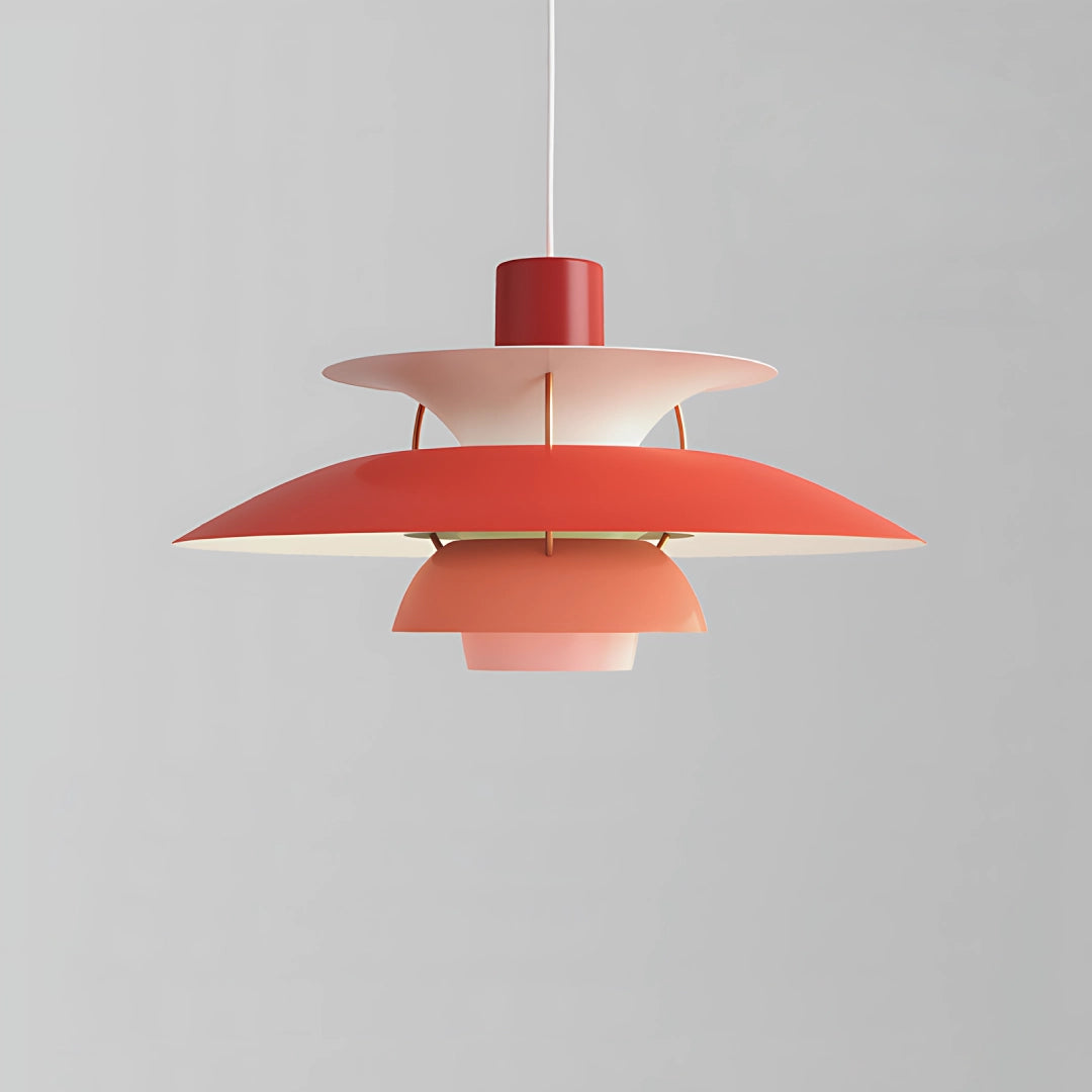 PH 5 Pendant Light Gradient Red