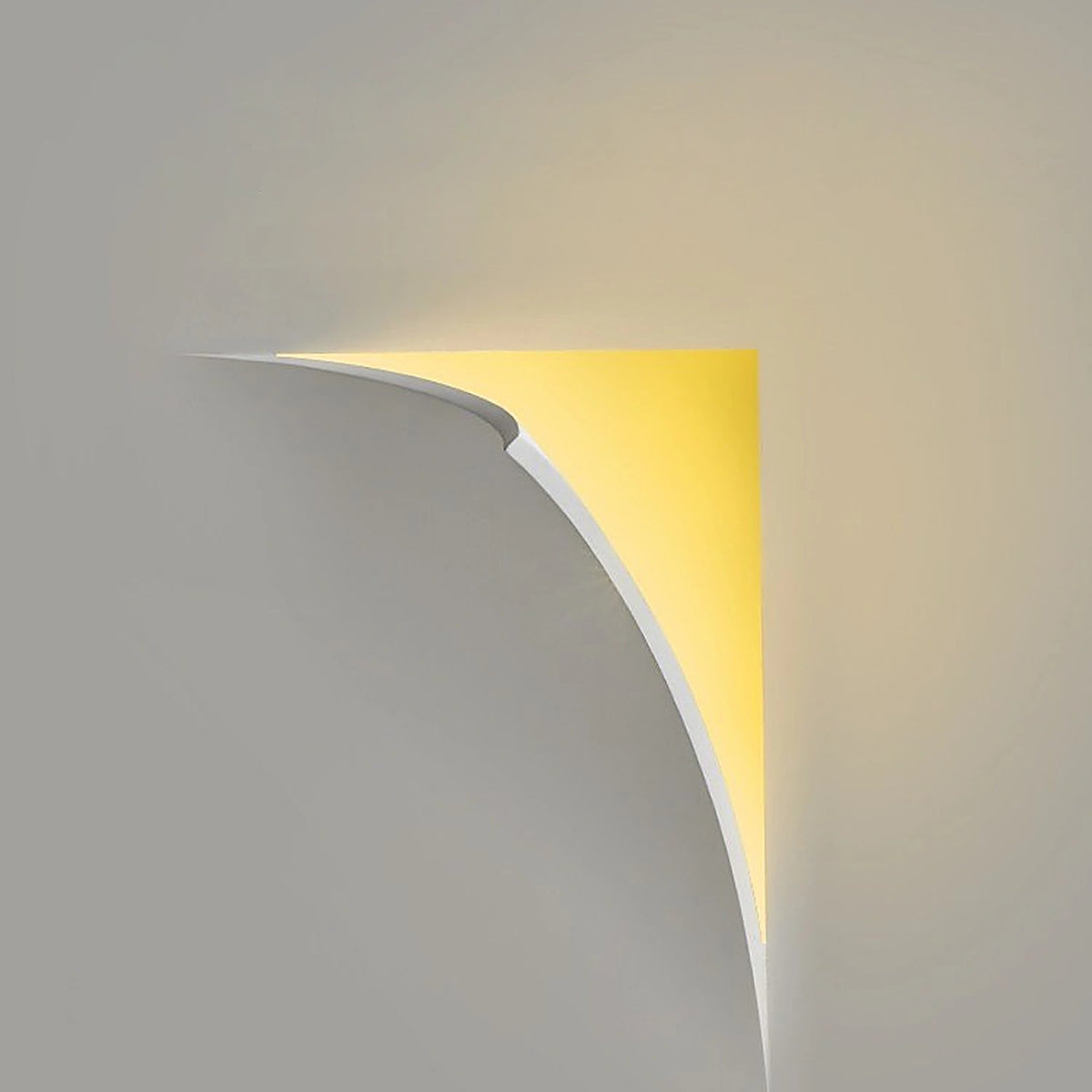 Page Recessed Plaster Wall Sconce