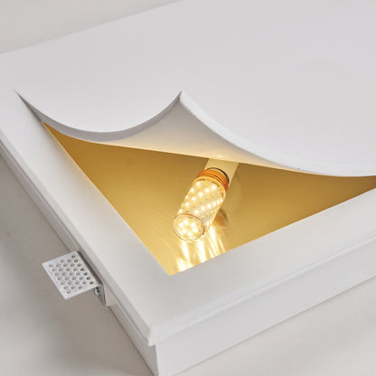 Page Recessed Plaster Wall Sconce