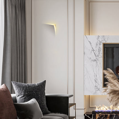 Page Recessed Plaster Wall Sconce