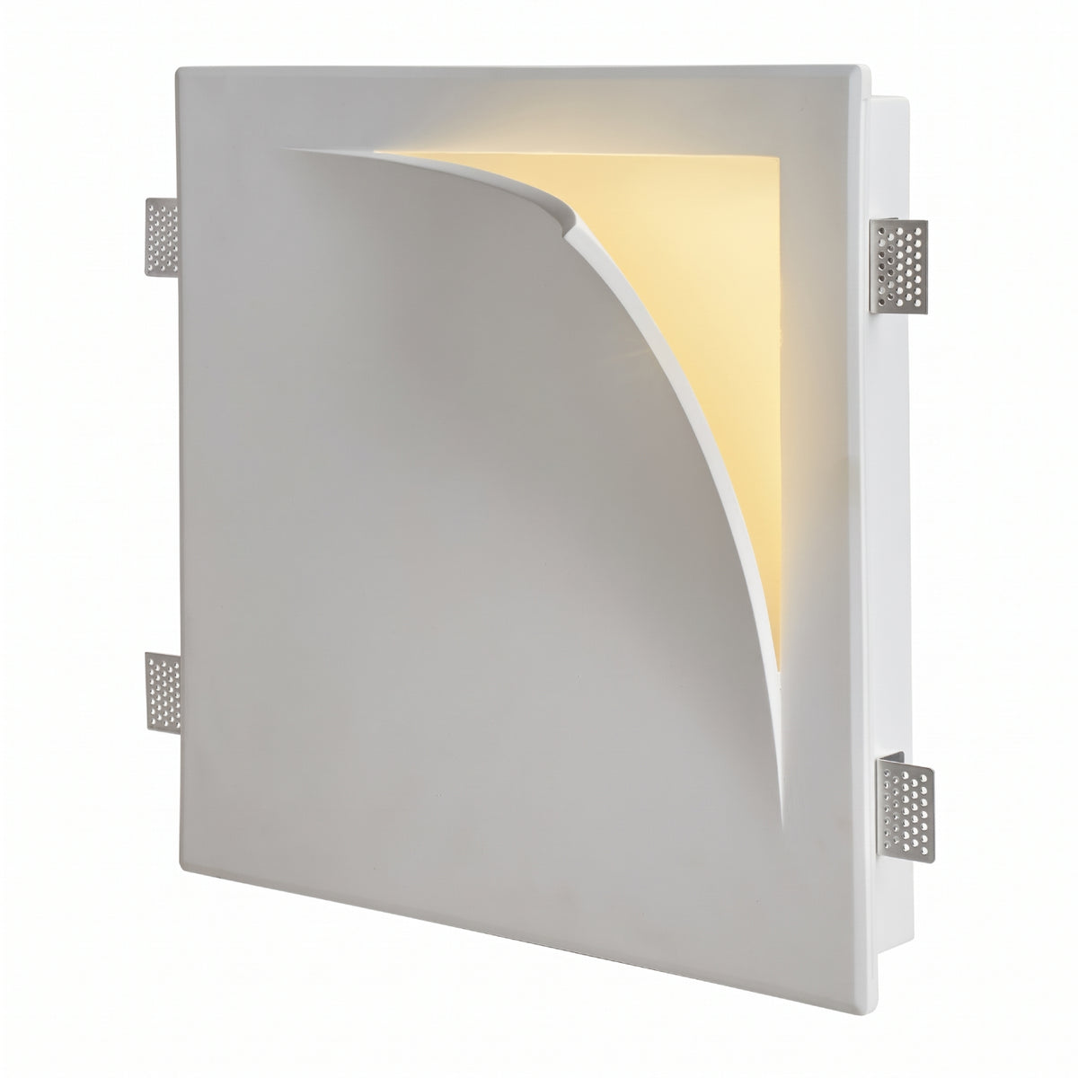 Page Recessed Plaster Wall Sconce