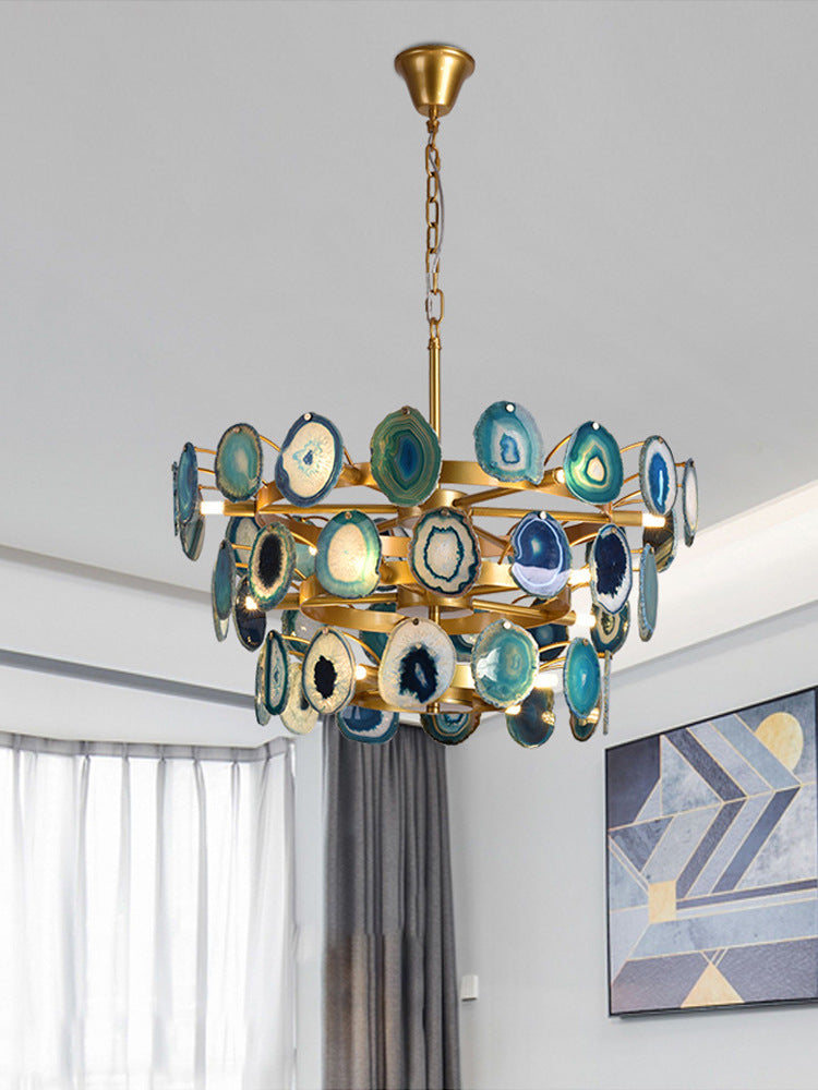 Pagoda Agate Chandelier 1