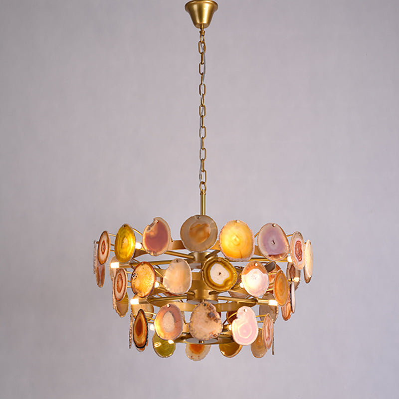 Pagoda Agate Chandelier 10