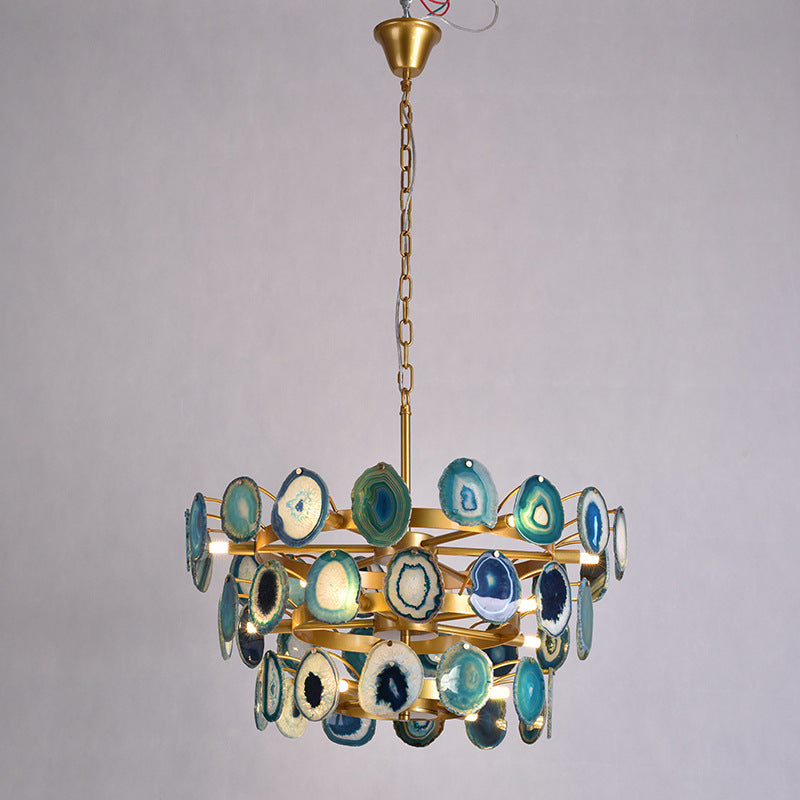 Pagoda Agate Chandelier 12