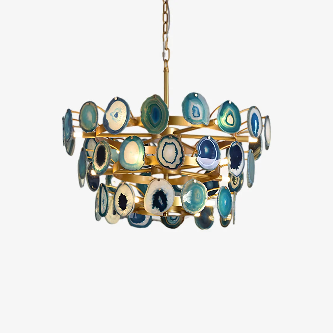 Pagoda Agate Chandelier 7