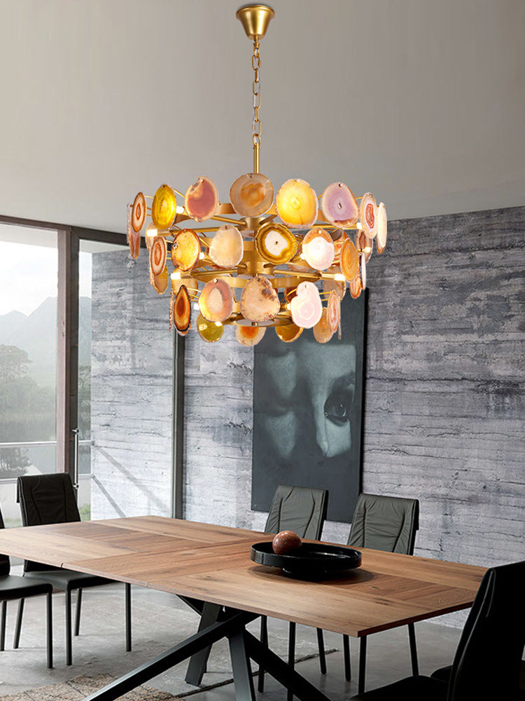 Pagoda Agate Chandelier 8