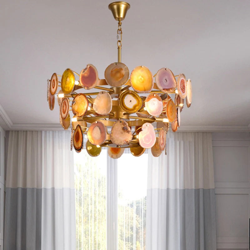 Pagoda Agate Chandelier 9