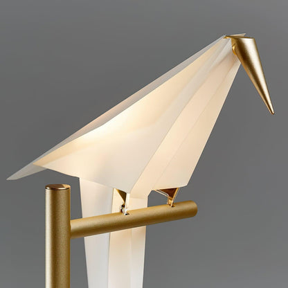 White Paper Crane Table Lamp - Loonglight