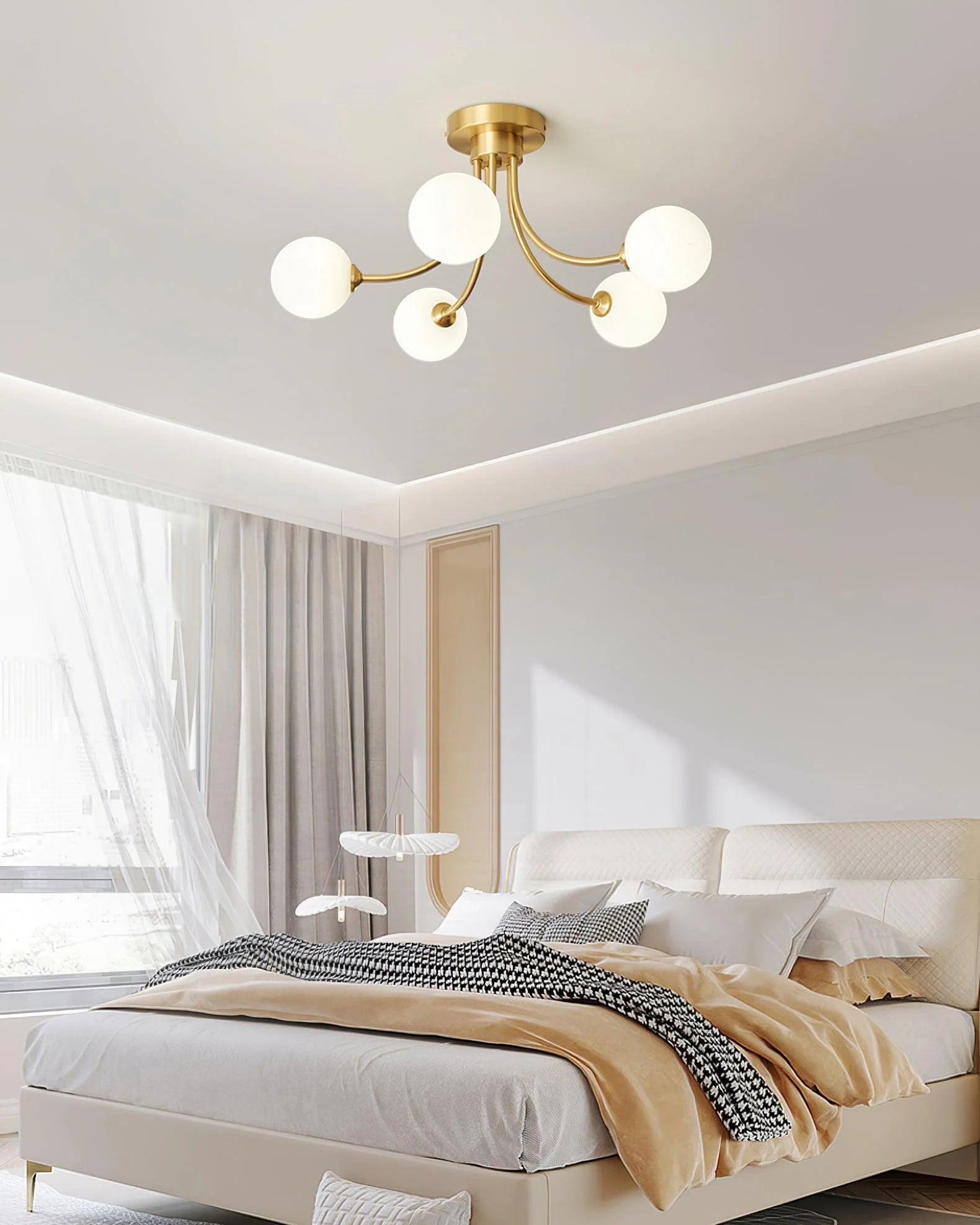 Patrizio Globe Ceiling Light - Loonglight