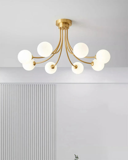 Patrizio Globe Ceiling Light - Loonglight