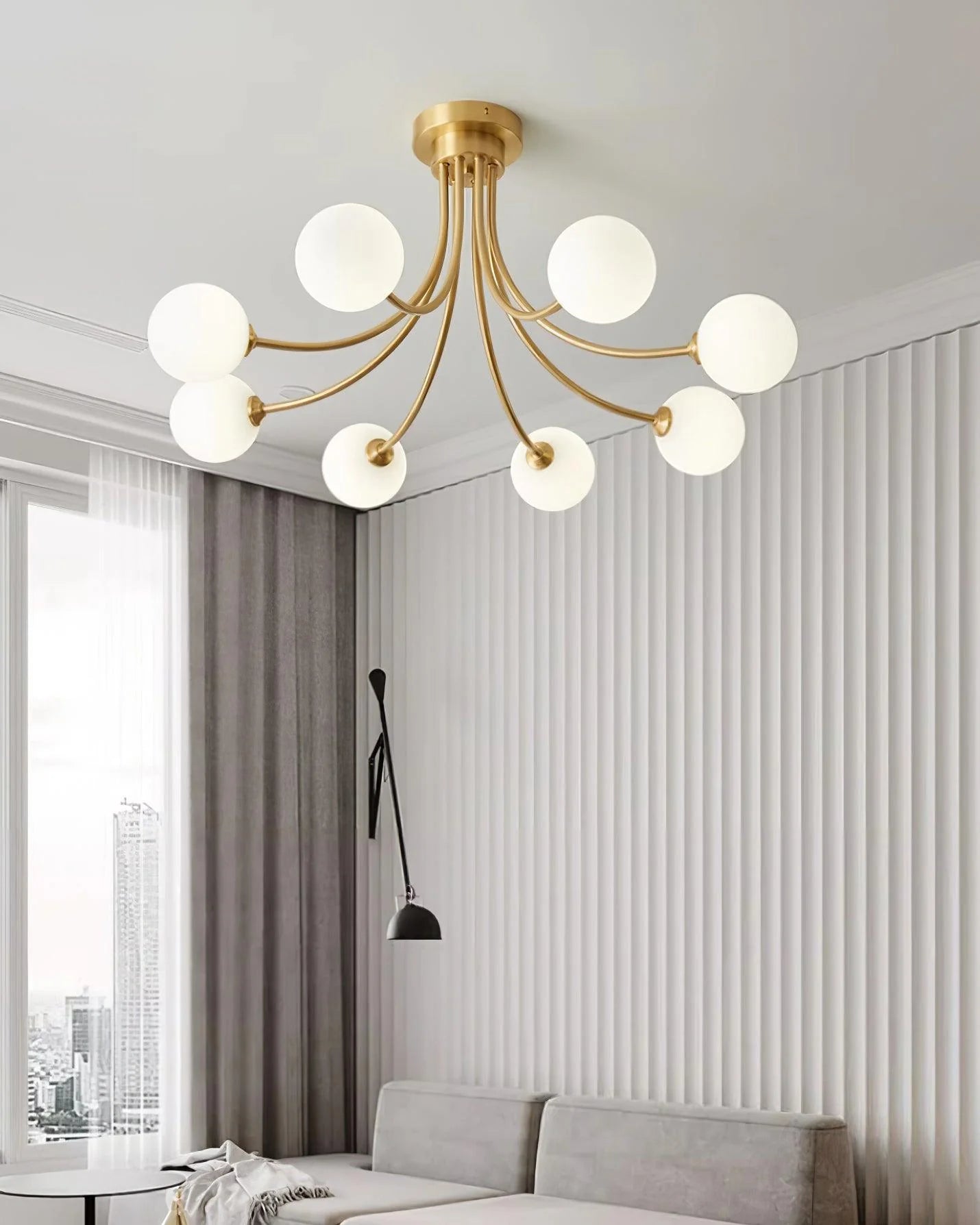 Patrizio Globe Ceiling Light - Loonglight