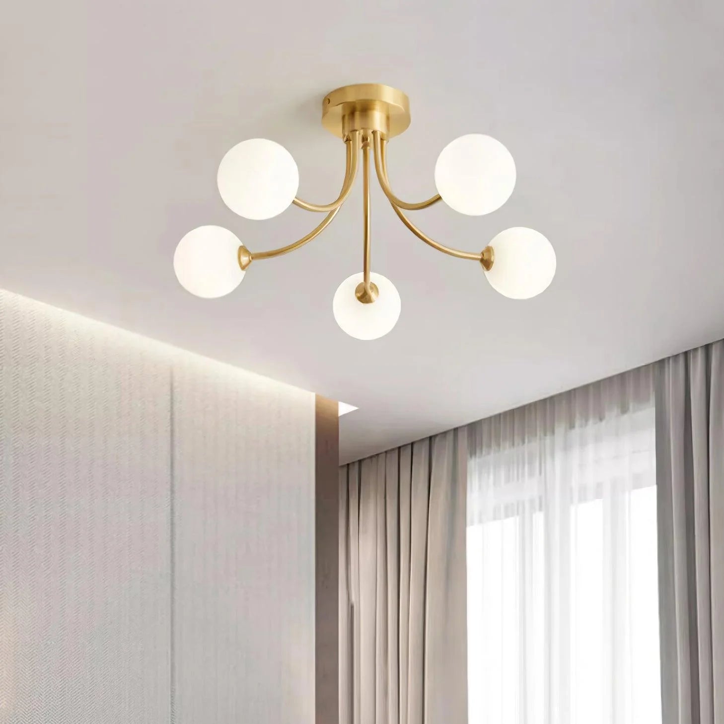 Patrizio Globe Ceiling Light - Loonglight
