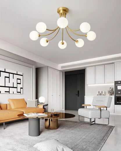 Patrizio Globe Ceiling Light - Loonglight