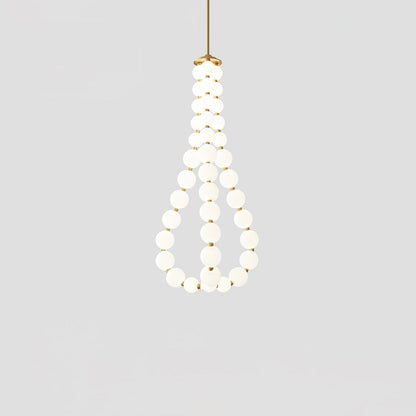 Pearl Necklace Chandelier O - Loonglight