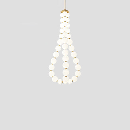 Pearl Necklace Chandelier O - Loonglight
