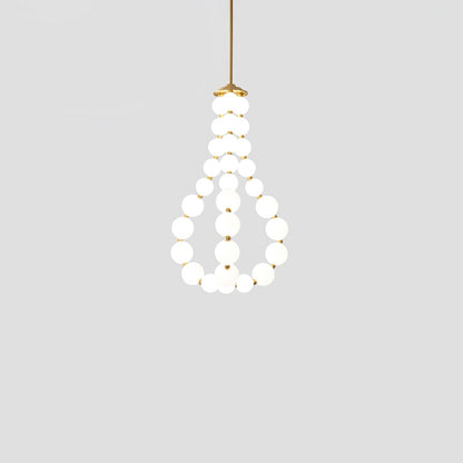 Pearl Necklace Chandelier O - Loonglight