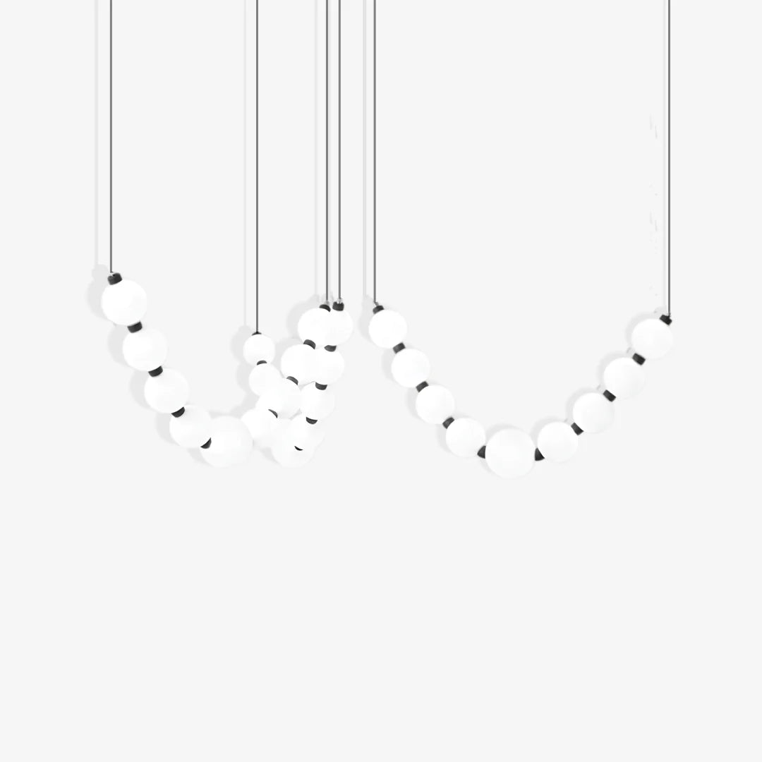 Pearl Necklace Chandelier V - Loonglight