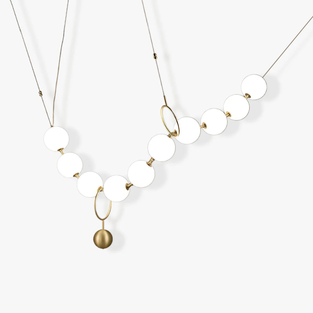 COCO Pearl Necklace Chandelier - Loonglight