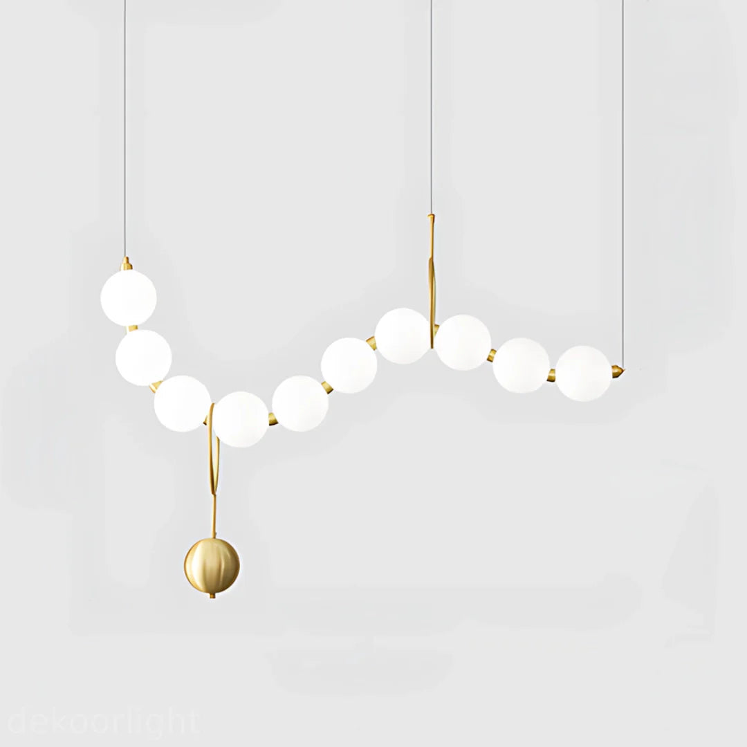 COCO Pearl Necklace Chandelier - Loonglight