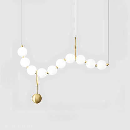 COCO Pearl Necklace Chandelier - Loonglight