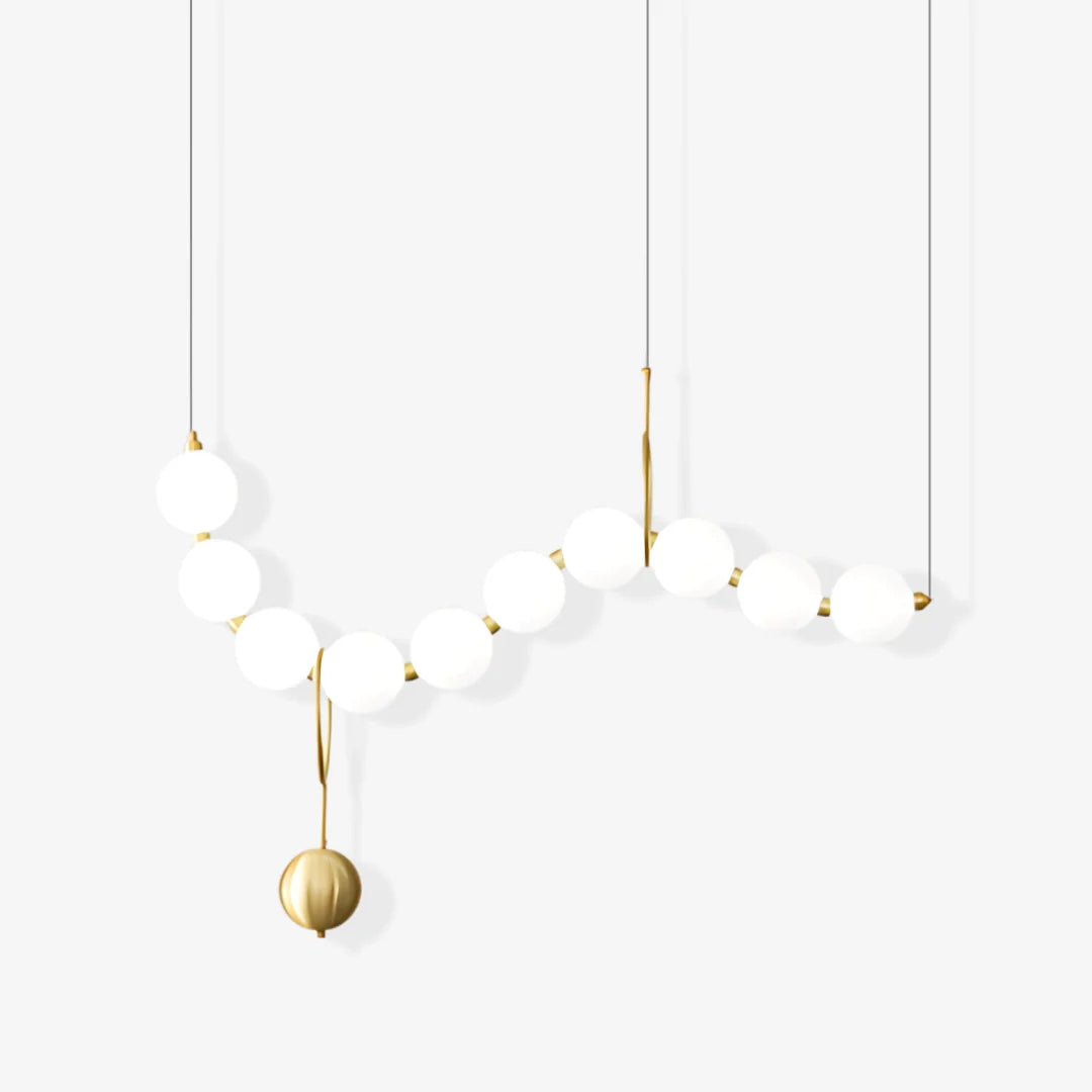 COCO Pearl Necklace Chandelier - Loonglight