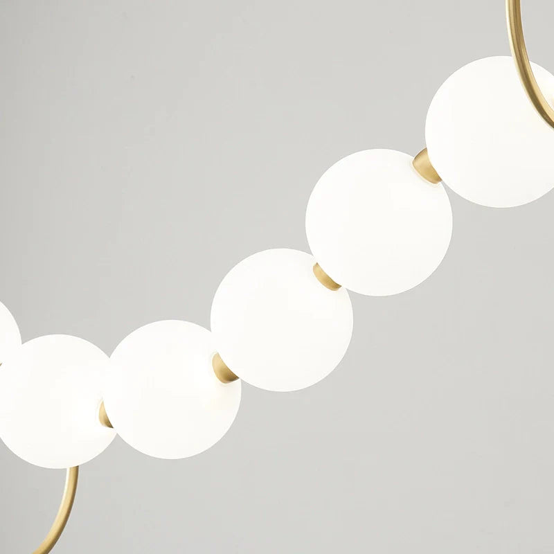 COCO Pearl Necklace Chandelier - Loonglight