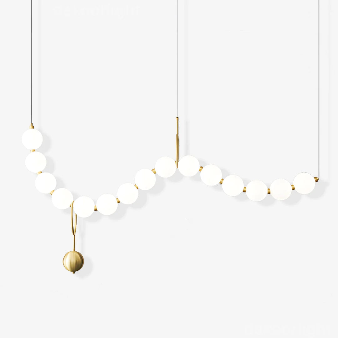 COCO Pearl Necklace Chandelier - Loonglight