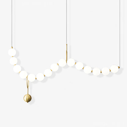 COCO Pearl Necklace Chandelier - Loonglight