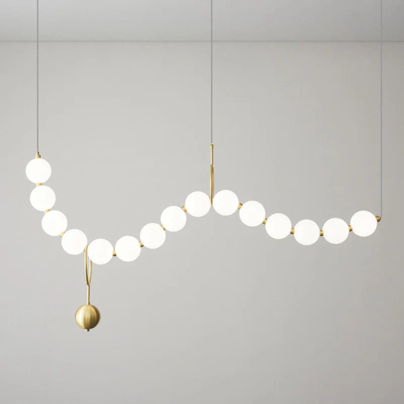 COCO Pearl Necklace Chandelier - Loonglight