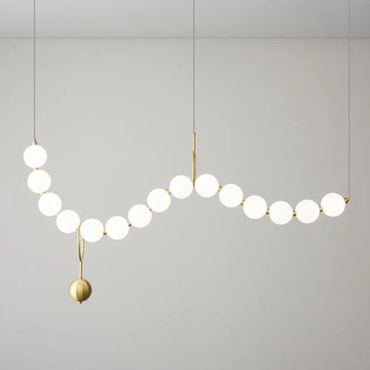 COCO Pearl Necklace Chandelier - Loonglight