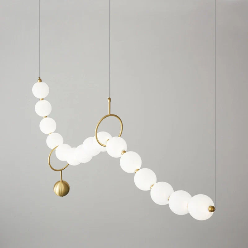 COCO Pearl Necklace Chandelier - Loonglight