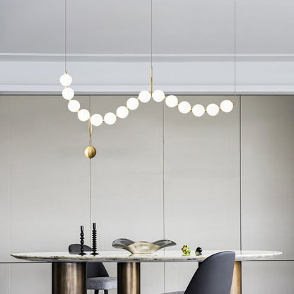 COCO Pearl Necklace Chandelier - Loonglight