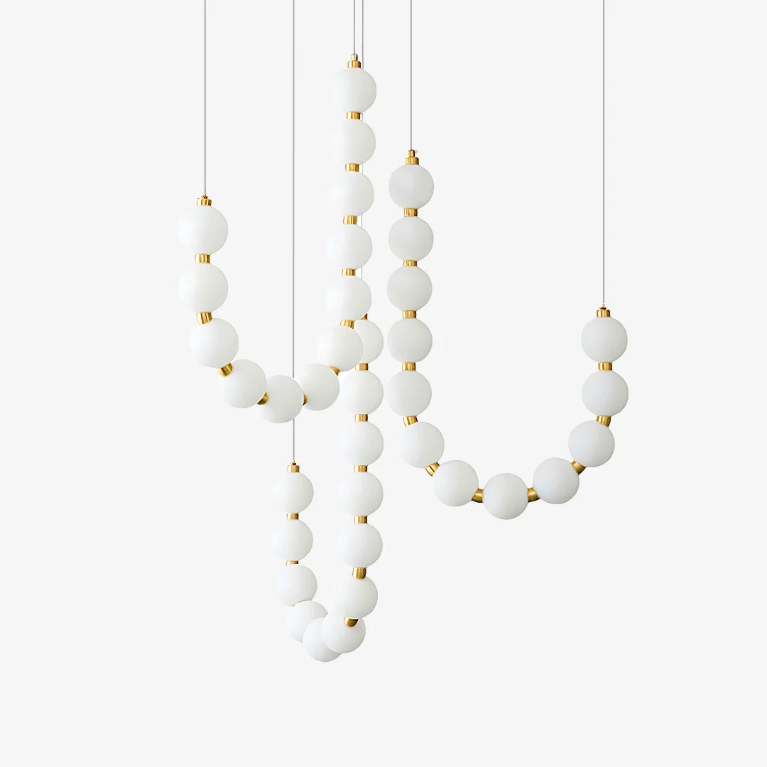 Pearl Necklace Chandelier U - Loonglight