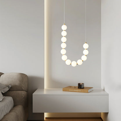 Pearl Necklace Chandelier U - Loonglight