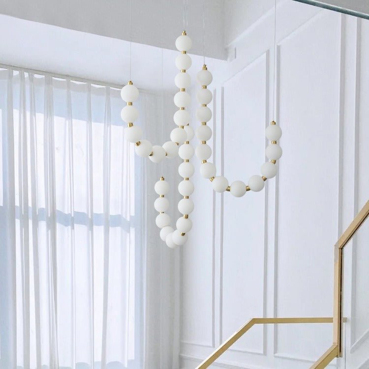 Pearl Necklace Chandelier U - Loonglight