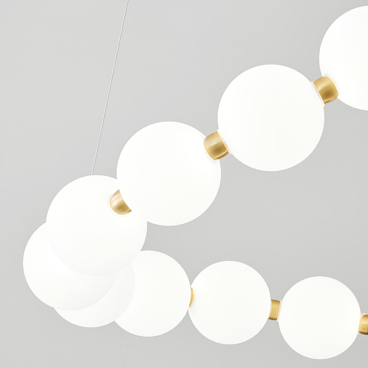 Pearl Necklace Chandelier U - Loonglight