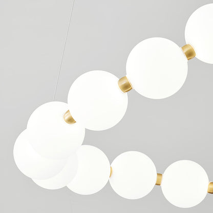 Pearl Necklace Chandelier U - Loonglight