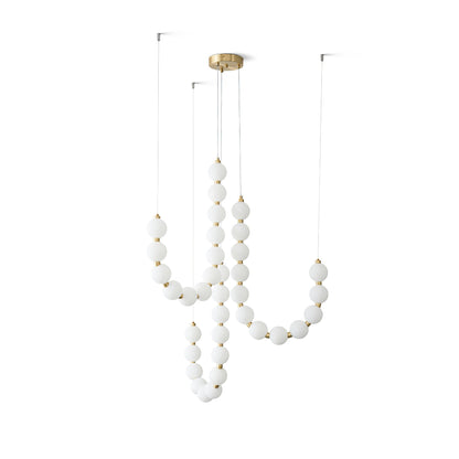 Pearl Necklace Chandelier U - Loonglight