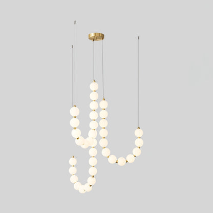 Pearl Necklace Chandelier U - Loonglight