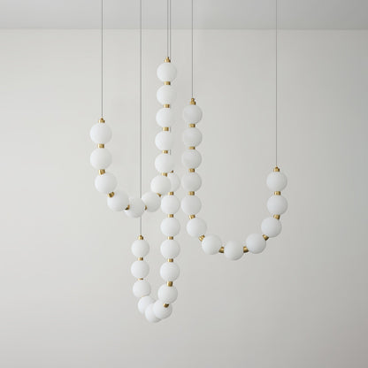 Pearl Necklace Chandelier U - Loonglight