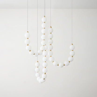 Pearl Necklace Chandelier U - Loonglight