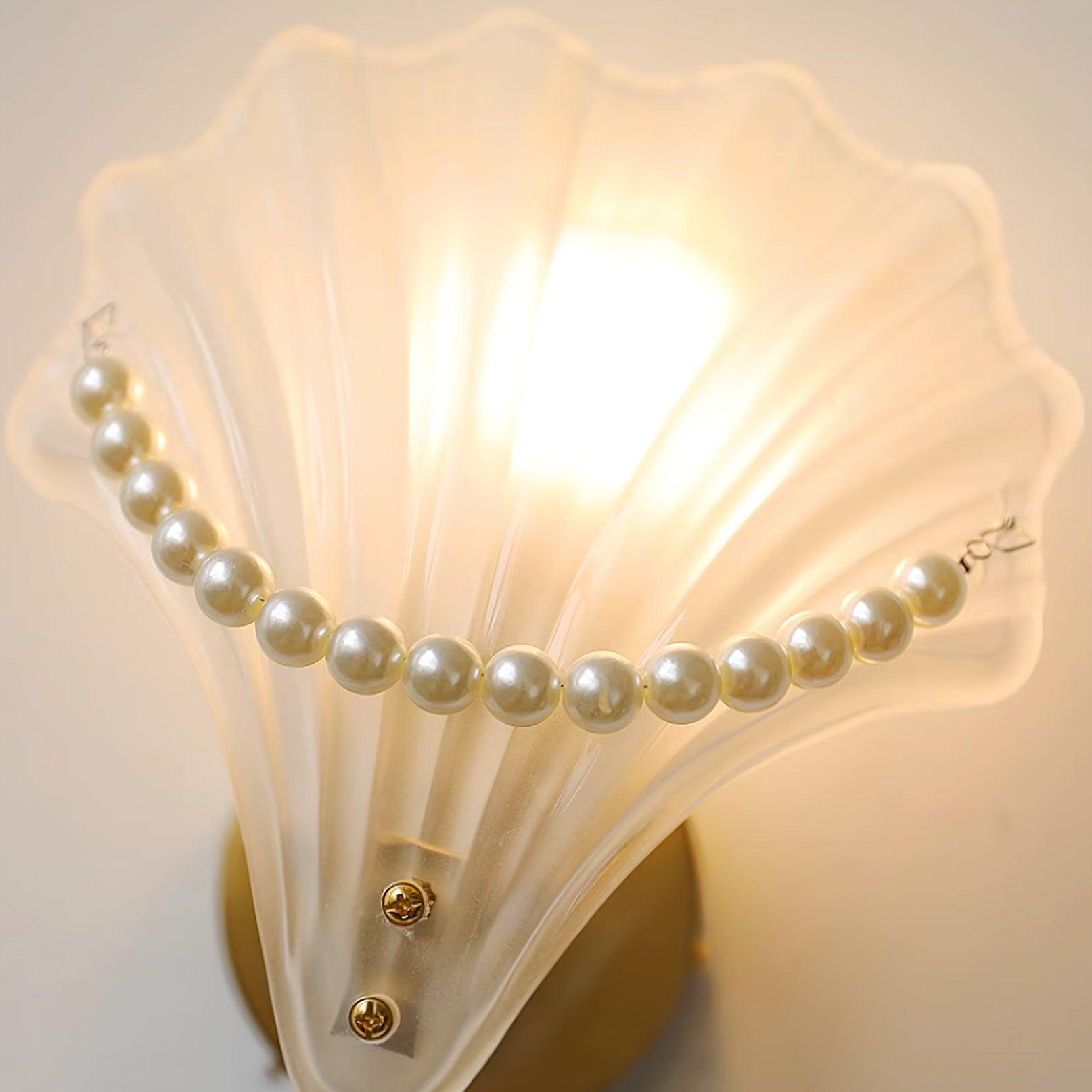 Pearl Shell Wall Lamp - Loonglight