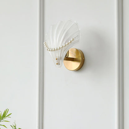 Pearl Shell Wall Lamp - Loonglight